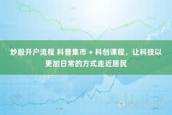 炒股开户流程 科普集市 + 科创课程，让科技以更加日常的方式走近居民